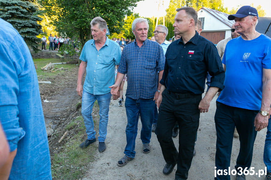 Andrzej Duda w Trzcinicy
