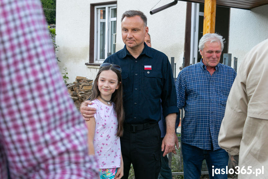 Andrzej Duda w Trzcinicy