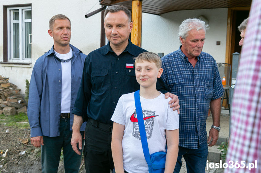 Andrzej Duda w Trzcinicy
