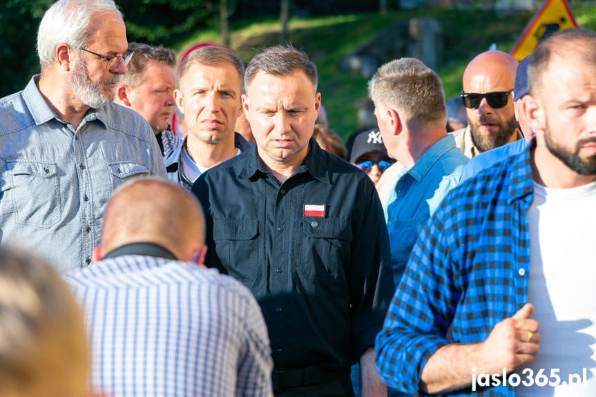 Andrzej Duda w Trzcinicy