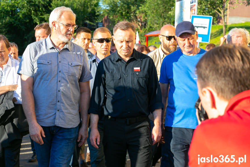 Andrzej Duda w Trzcinicy