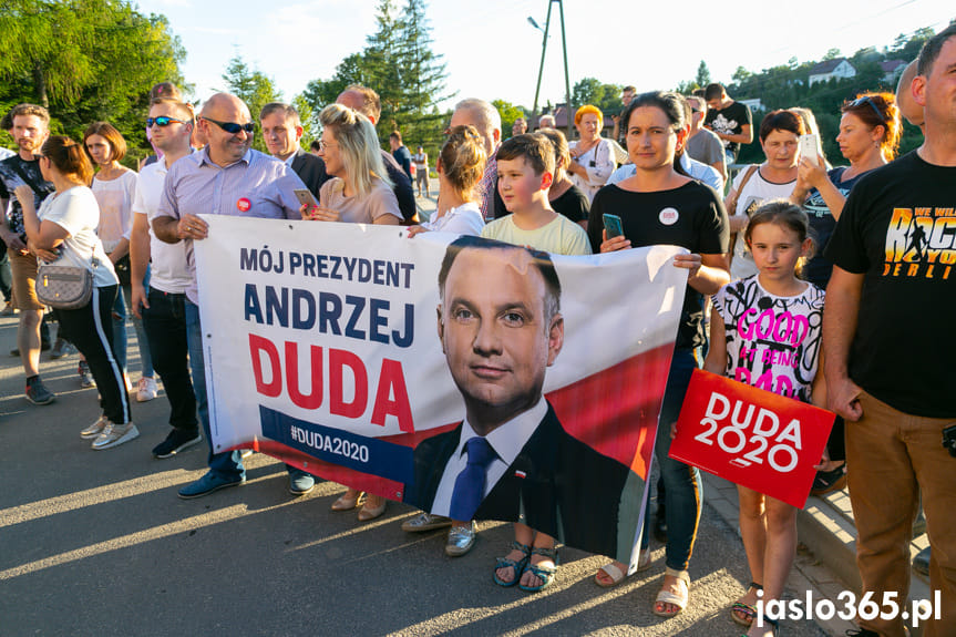 Andrzej Duda w Trzcinicy