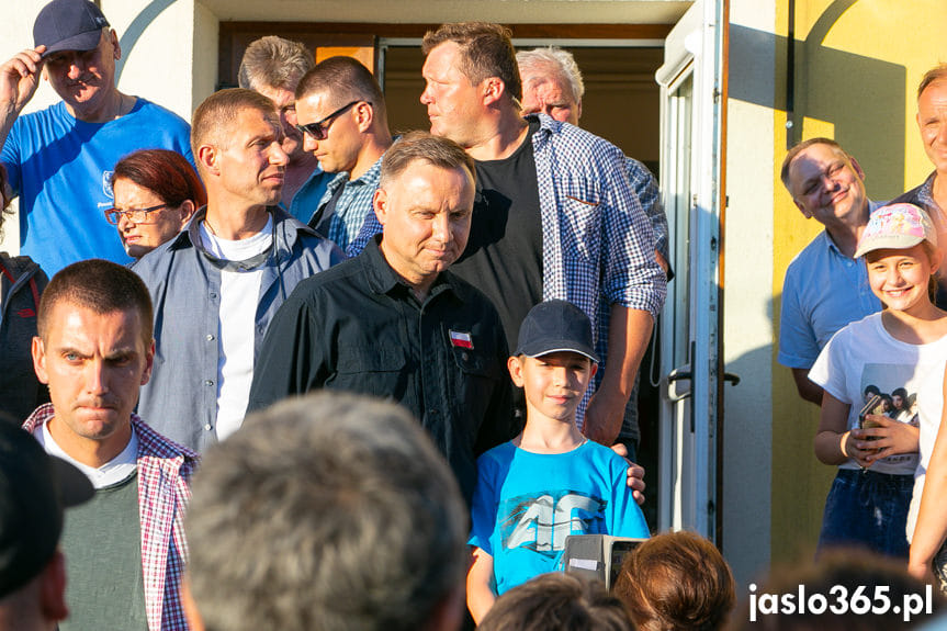 Andrzej Duda w Trzcinicy