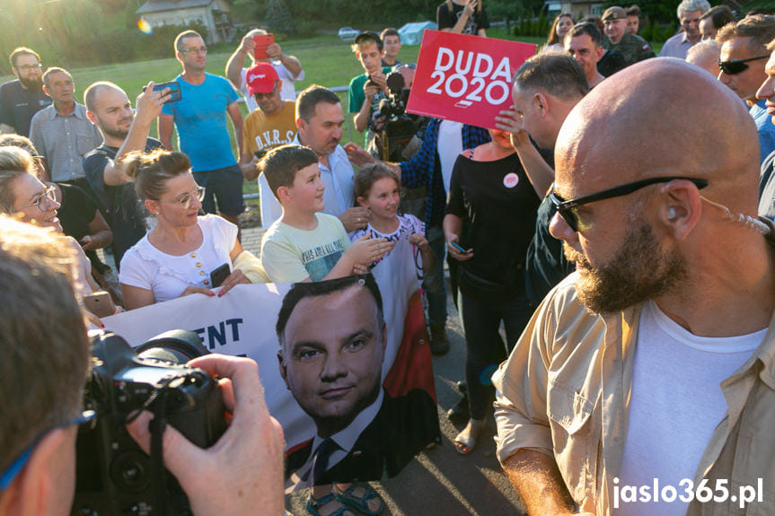 Andrzej Duda w Trzcinicy