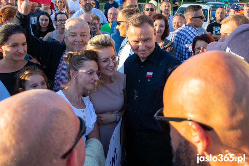 Andrzej Duda w Trzcinicy