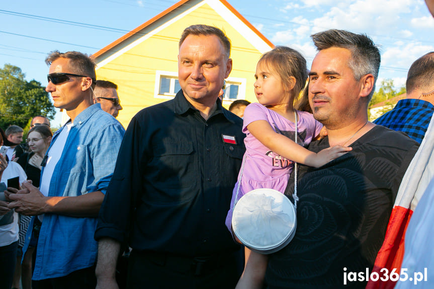 Andrzej Duda w Trzcinicy
