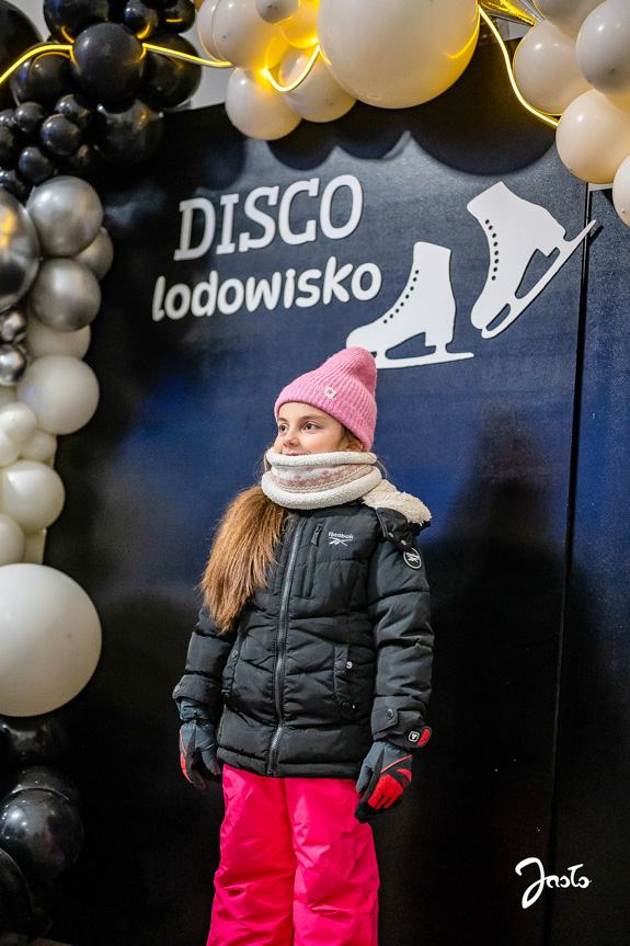Dyskoteka na lodowisku w Jaśle
