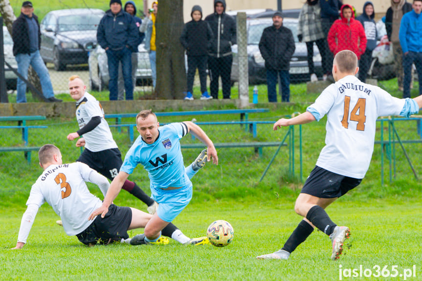 Gaudium Łężyny - Zorza Łęki Dukielskie 1:2