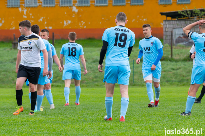 Gaudium Łężyny - Zorza Łęki Dukielskie 1:2