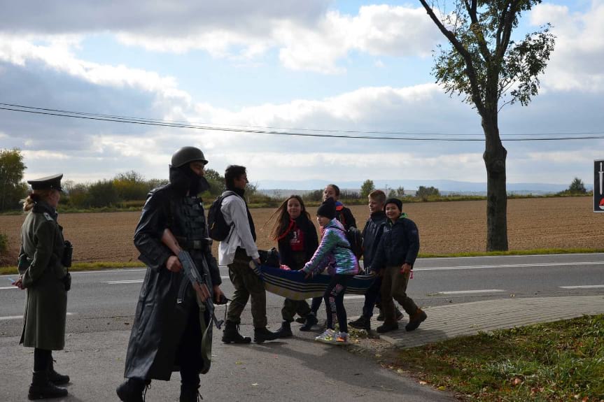 Harcerska gra terenowa o hitlerowskim obozie w Szebniach