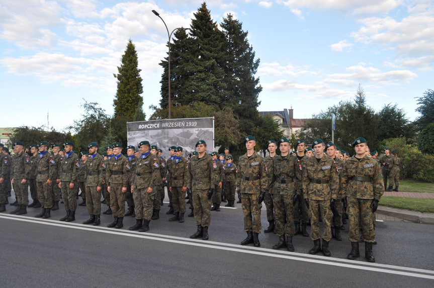 Jednostka Strzelecka ”JS 2094 Kołaczyce” na obchodach 83. rocznicy wybuchu II wojny światowej