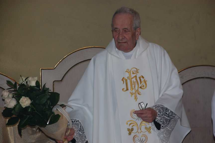 Jubileusz 60-lecia kapłaństwa i 50-lecia pracy w parafii w Nienaszowie księdza Zygmunta Kudyby