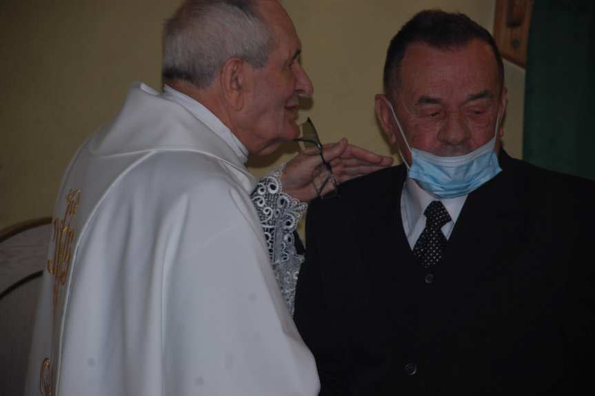 Jubileusz 60-lecia kapłaństwa i 50-lecia pracy w parafii w Nienaszowie księdza Zygmunta Kudyby