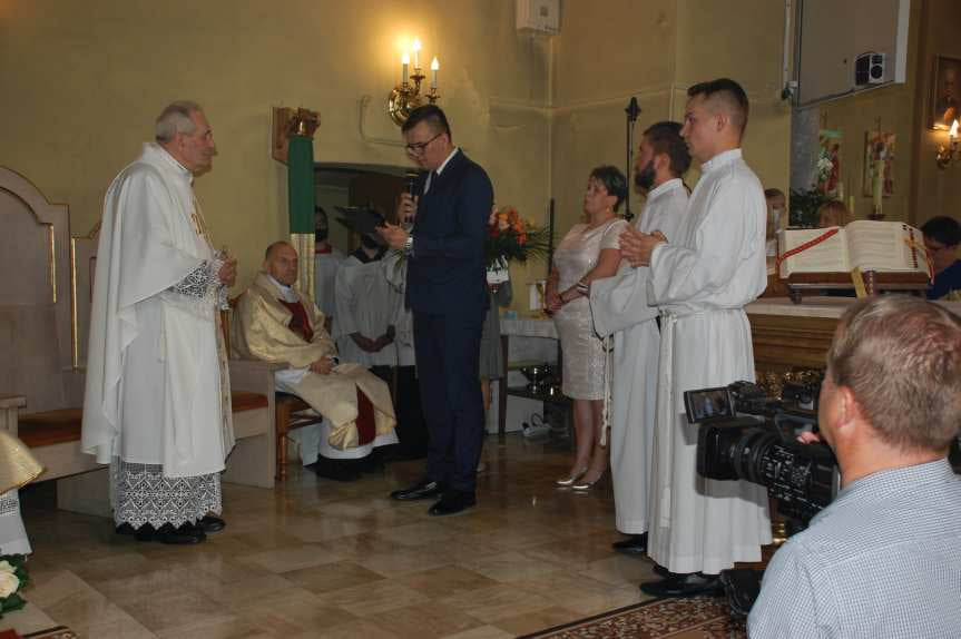 Jubileusz 60-lecia kapłaństwa i 50-lecia pracy w parafii w Nienaszowie księdza Zygmunta Kudyby