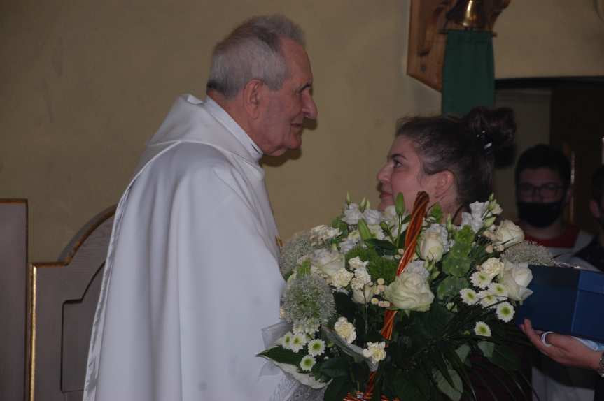 Jubileusz 60-lecia kapłaństwa i 50-lecia pracy w parafii w Nienaszowie księdza Zygmunta Kudyby