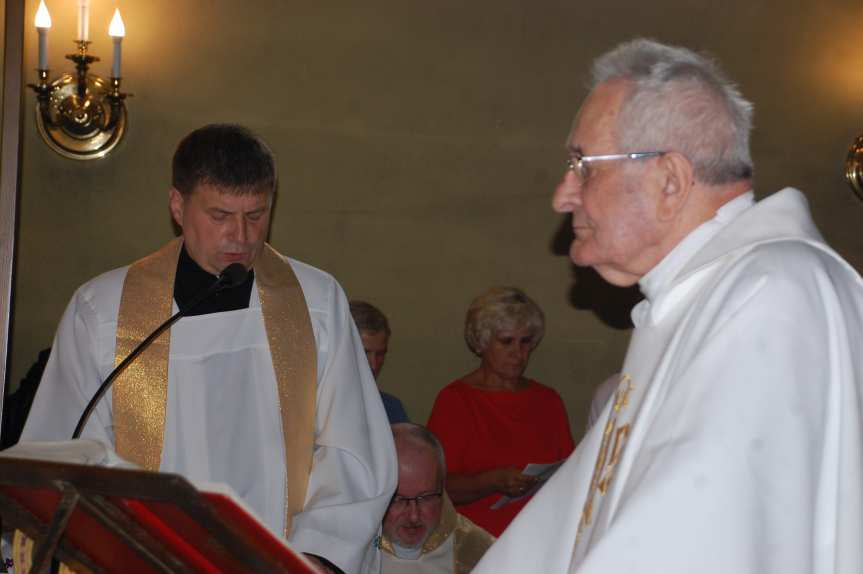 Jubileusz 60-lecia kapłaństwa i 50-lecia pracy w parafii w Nienaszowie księdza Zygmunta Kudyby