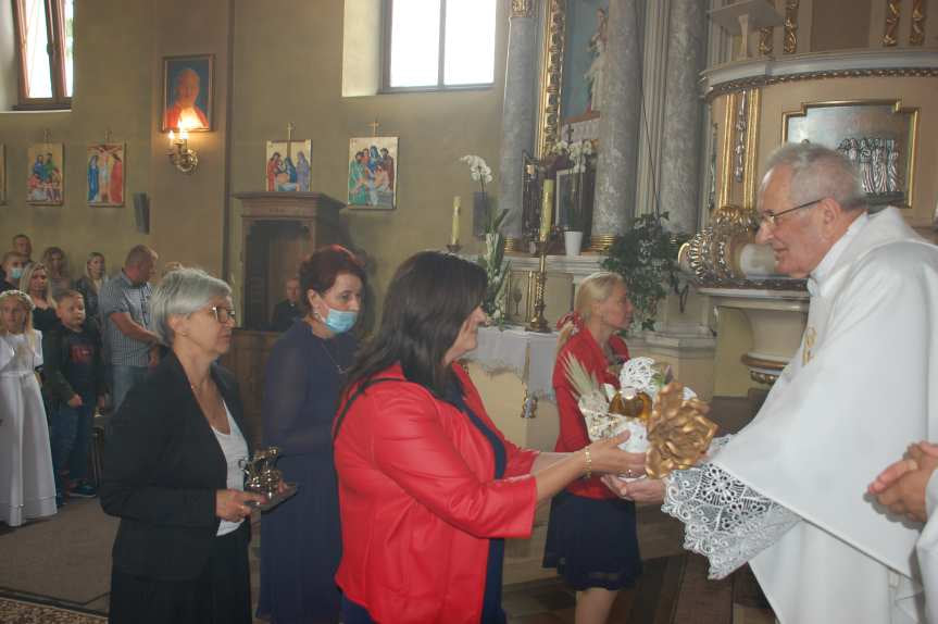 Jubileusz 60-lecia kapłaństwa i 50-lecia pracy w parafii w Nienaszowie księdza Zygmunta Kudyby