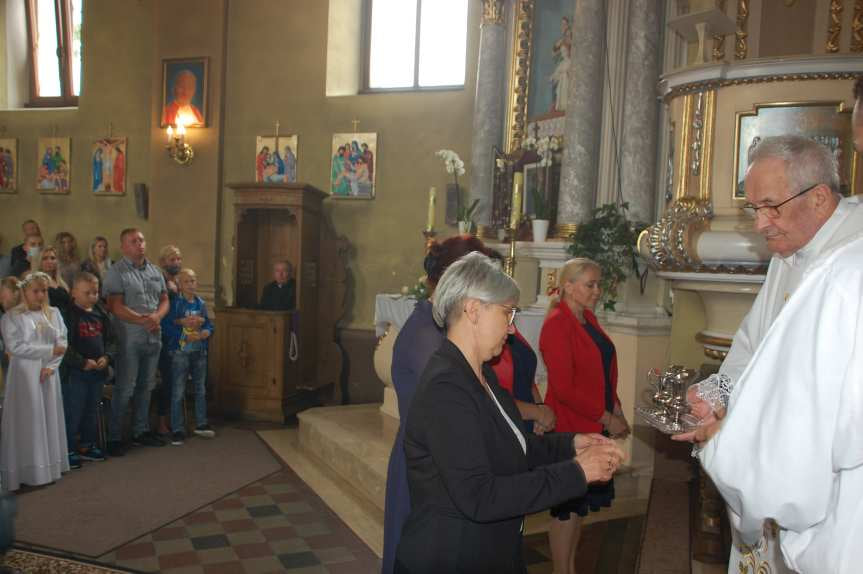 Jubileusz 60-lecia kapłaństwa i 50-lecia pracy w parafii w Nienaszowie księdza Zygmunta Kudyby