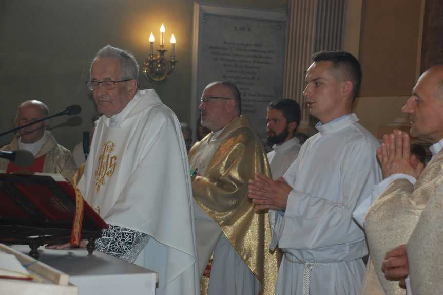 Jubileusz 60-lecia kapłaństwa i 50-lecia pracy w parafii w Nienaszowie księdza Zygmunta Kudyby