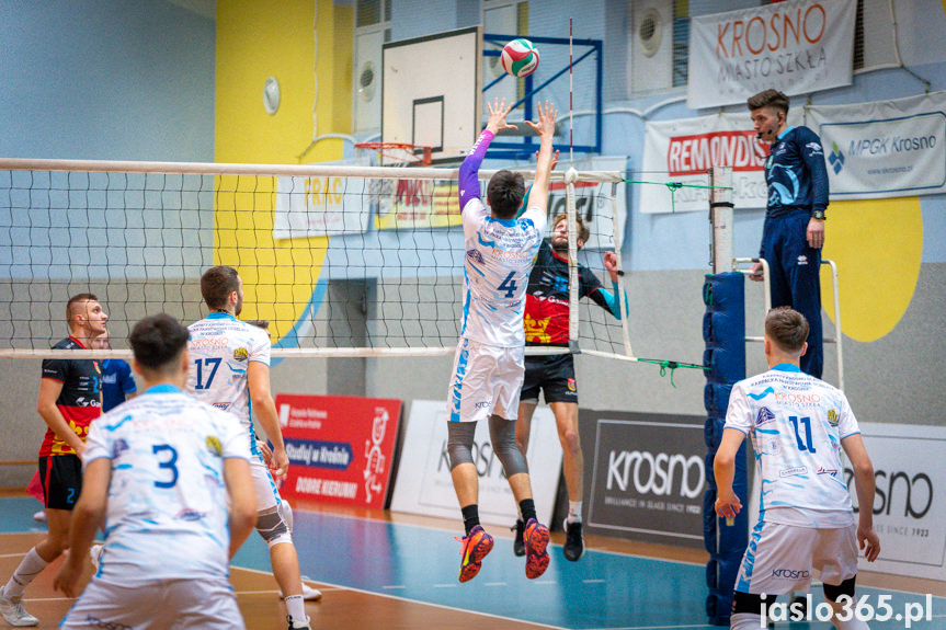 Karpaty Krosno Glass KPU w Krośnie - MKS MOSiR Jasło 2:3