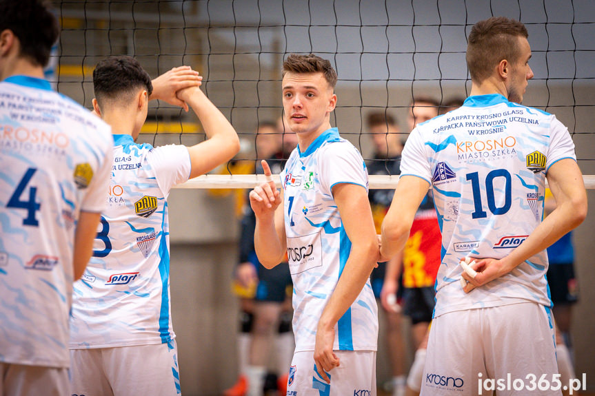 Karpaty Krosno Glass KPU w Krośnie - MKS MOSiR Jasło 2:3