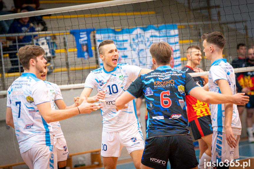 Karpaty Krosno Glass KPU w Krośnie - MKS MOSiR Jasło 2:3