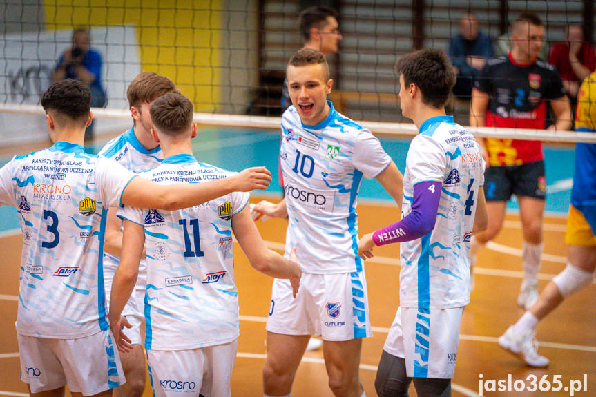 Karpaty Krosno Glass KPU w Krośnie - MKS MOSiR Jasło 2:3
