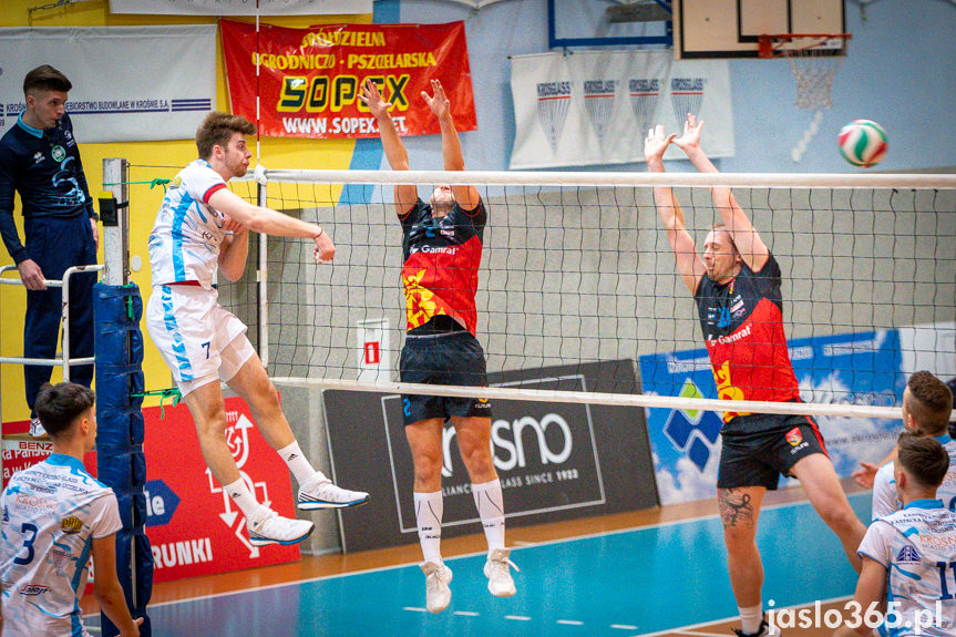 Karpaty Krosno Glass KPU w Krośnie - MKS MOSiR Jasło 2:3
