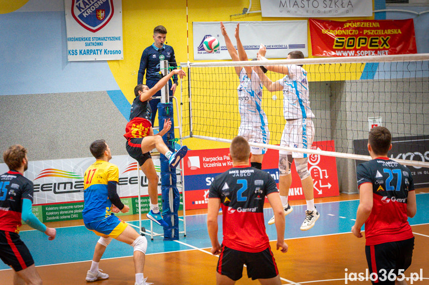 Karpaty Krosno Glass KPU w Krośnie - MKS MOSiR Jasło 2:3