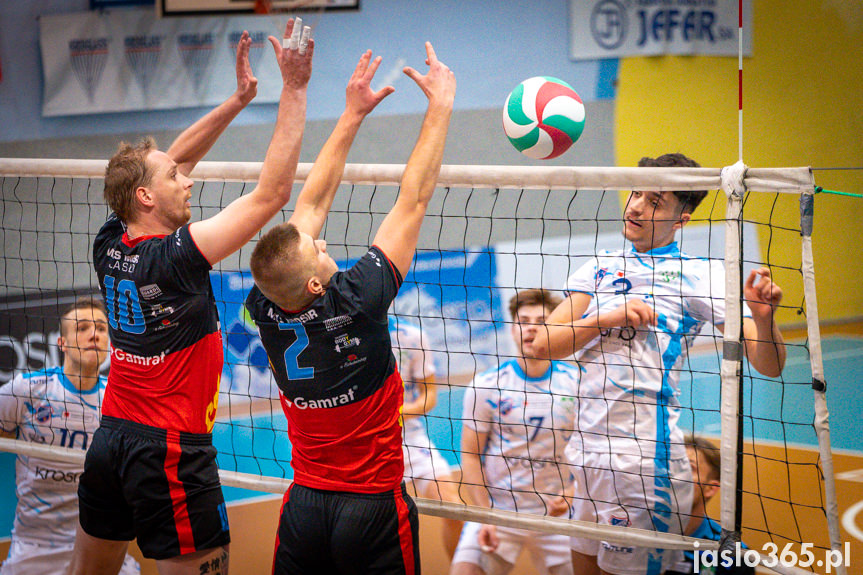 Karpaty Krosno Glass KPU w Krośnie - MKS MOSiR Jasło 2:3