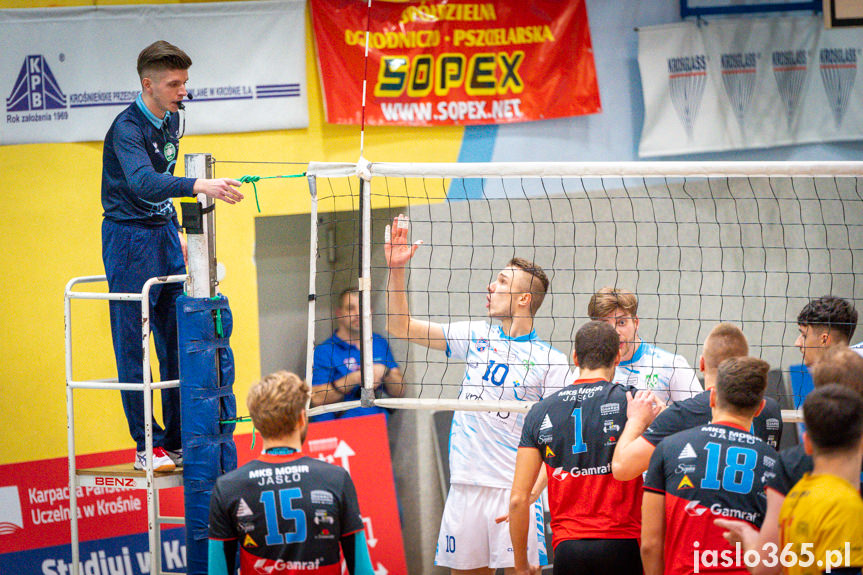 Karpaty Krosno Glass KPU w Krośnie - MKS MOSiR Jasło 2:3