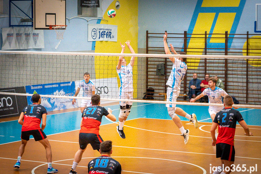 Karpaty Krosno Glass KPU w Krośnie - MKS MOSiR Jasło 2:3