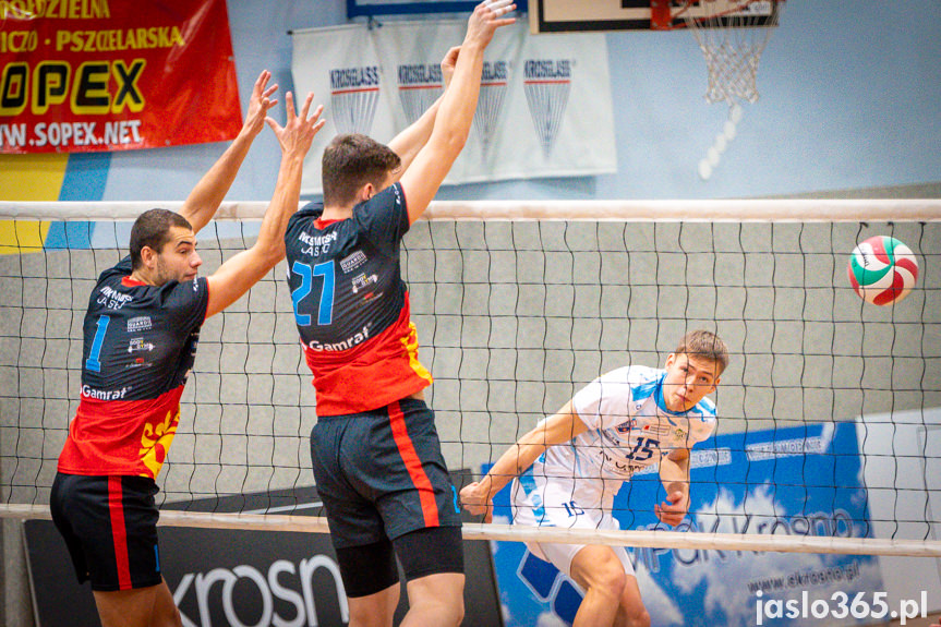 Karpaty Krosno Glass KPU w Krośnie - MKS MOSiR Jasło 2:3