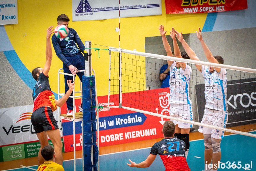 Karpaty Krosno Glass KPU w Krośnie - MKS MOSiR Jasło 2:3