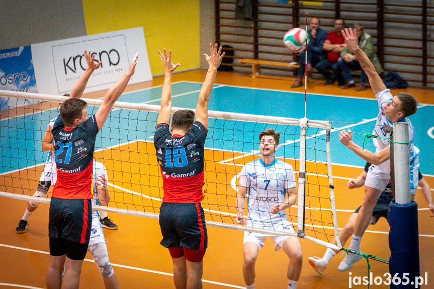 Karpaty Krosno Glass KPU w Krośnie - MKS MOSiR Jasło 2:3