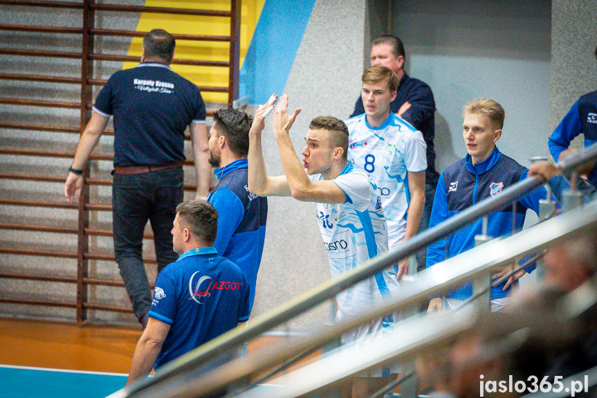 Karpaty Krosno Glass KPU w Krośnie - MKS MOSiR Jasło 2:3