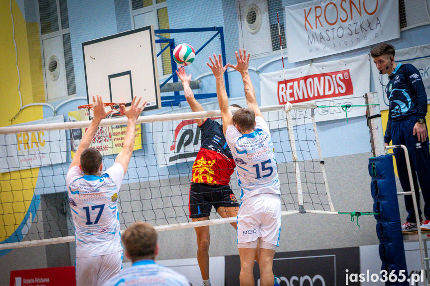 Karpaty Krosno Glass KPU w Krośnie - MKS MOSiR Jasło 2:3