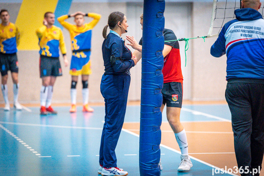 Karpaty Krosno Glass KPU w Krośnie - MKS MOSiR Jasło 2:3