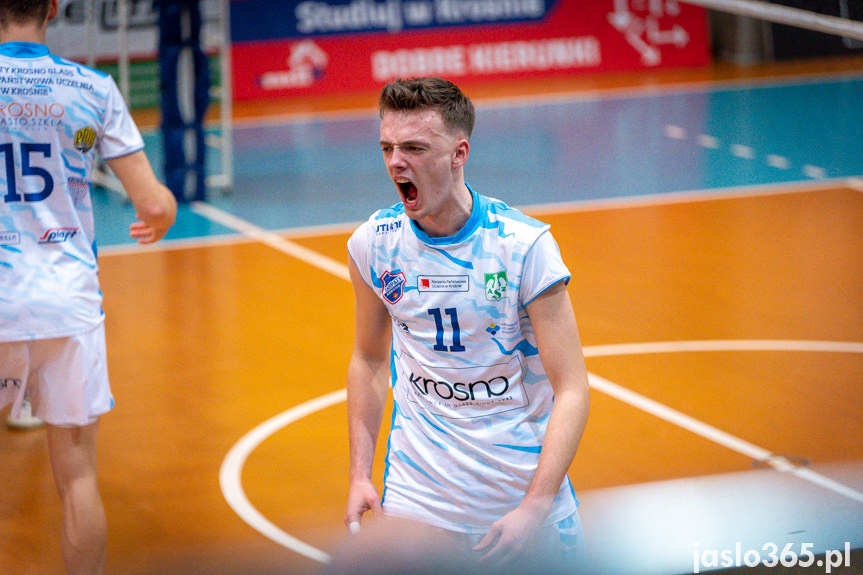 Karpaty Krosno Glass KPU w Krośnie - MKS MOSiR Jasło 2:3