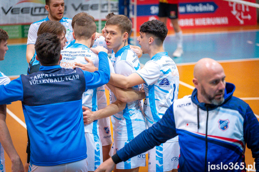 Karpaty Krosno Glass KPU w Krośnie - MKS MOSiR Jasło 2:3