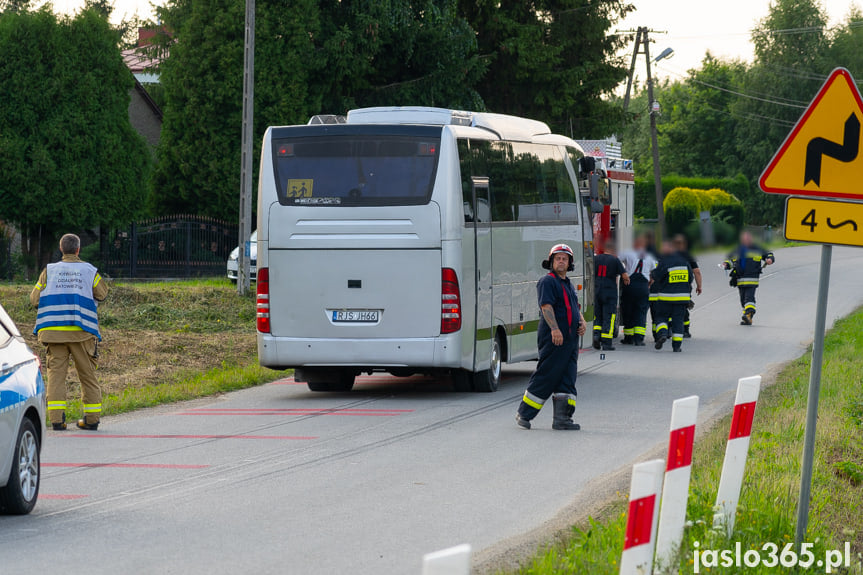 Kolizja szynobusu w Szebniach