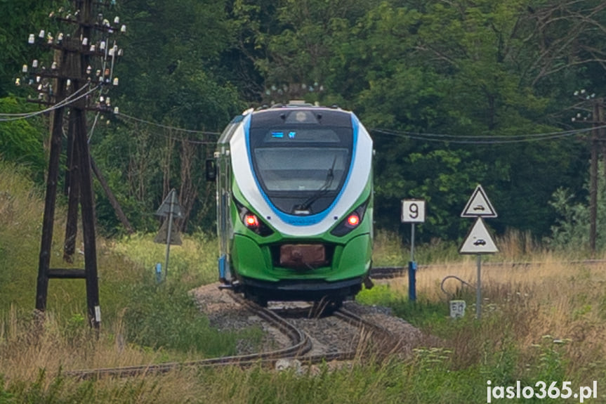 Kolizja szynobusu w Szebniach