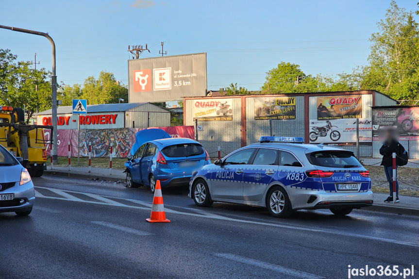 Kolizja w Jaśle na 3 Maja