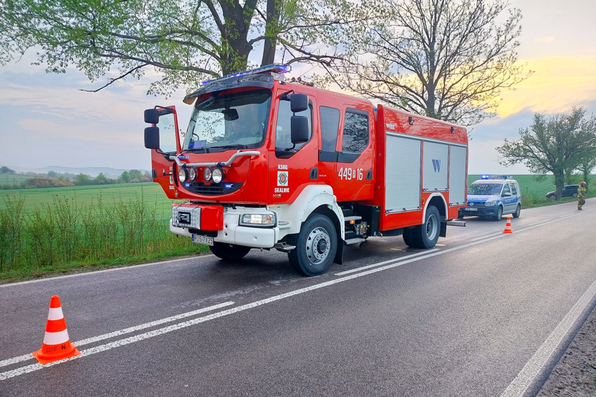Kolizja w Nowym Żmigrodzie