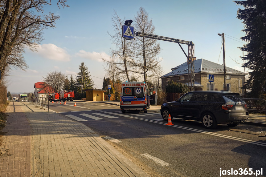 Kolizja w Szebniach