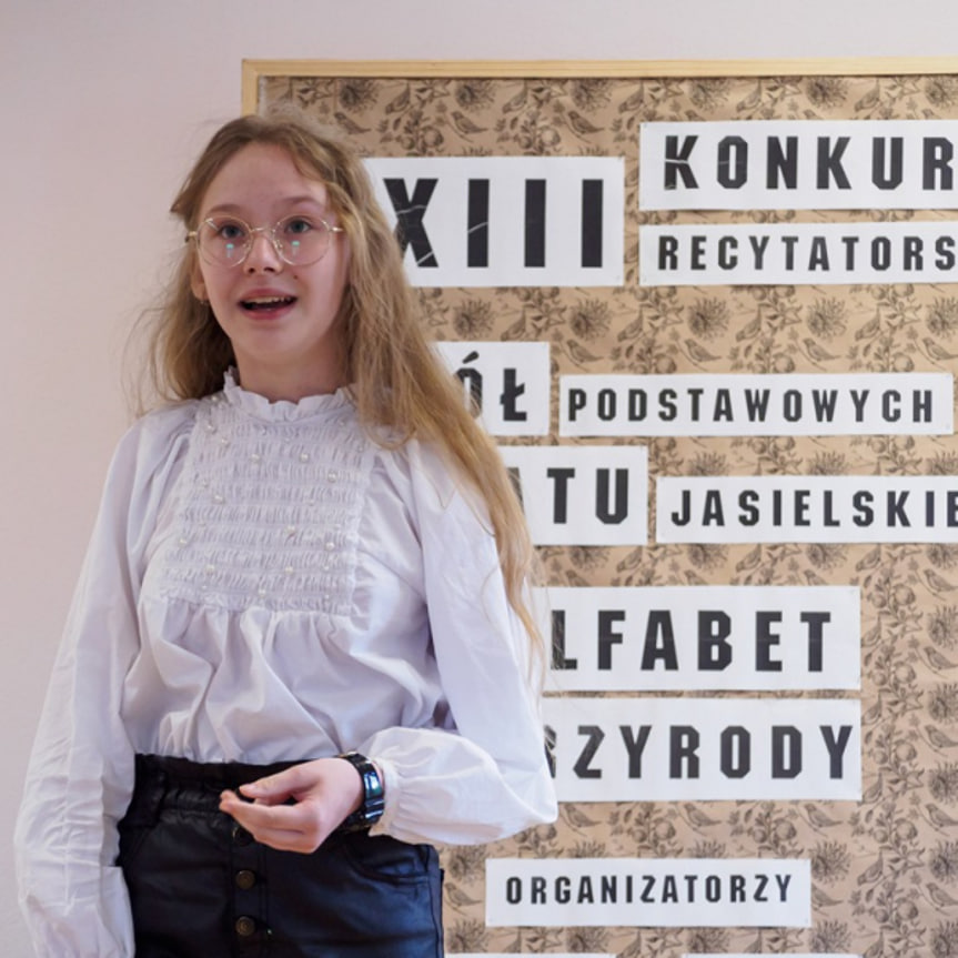 Konkurs Recytatorski Szkół Podstawowych Powiatu Jasielskiego "Alfabet przyrody"