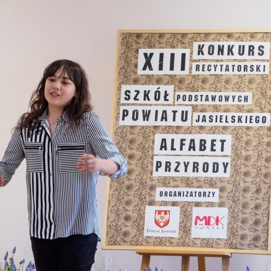Konkurs Recytatorski Szkół Podstawowych Powiatu Jasielskiego "Alfabet przyrody"