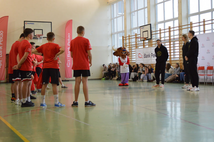 Koszykarski trening z reprezentantką Polski