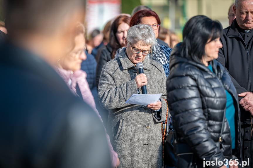 Krucjata Różańcowa ulicami Jasła