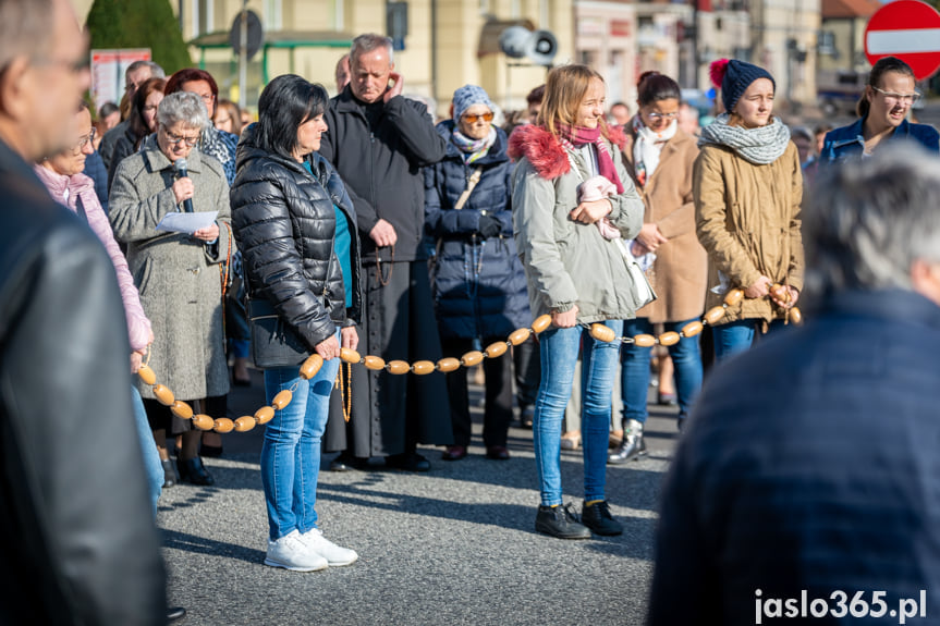 Krucjata Różańcowa ulicami Jasła